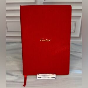 Cartier Scarlet Red Journal / Notebook – Brand New GWP